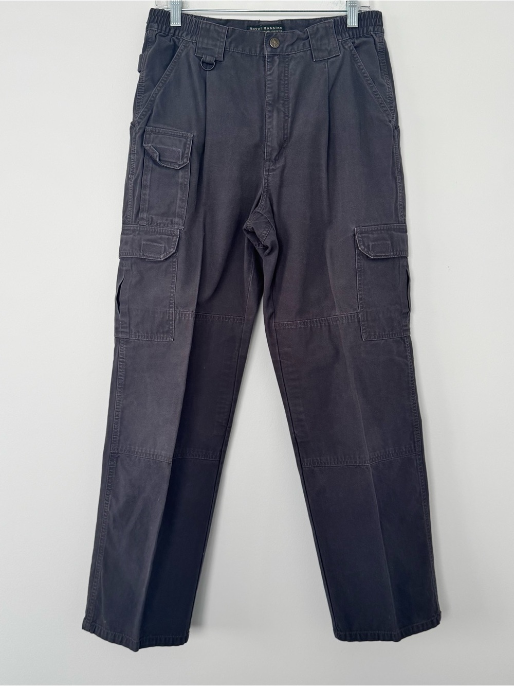 Royal Robbins Tactical Cargo Pants 30x32* (30x30) Gray Carpenter Cotton Outdoors